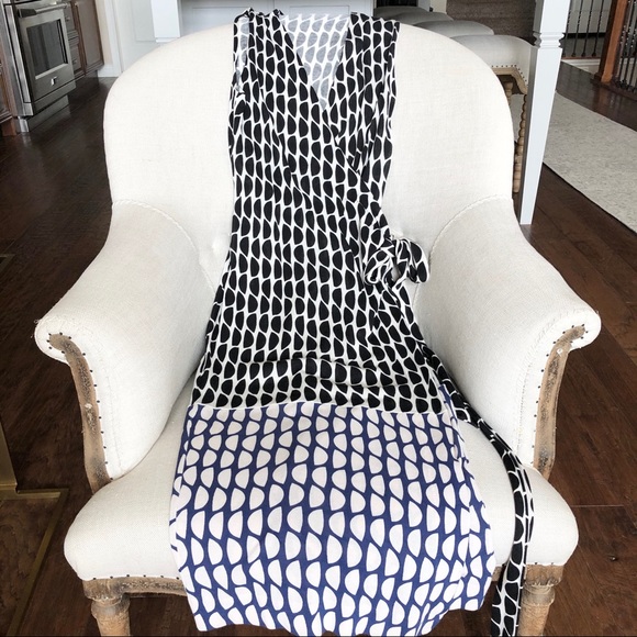DVF Knot Wrap Dress